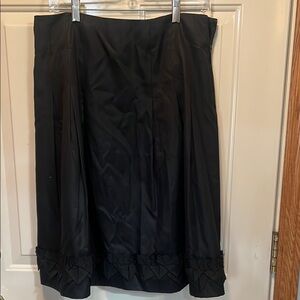 Talbots Black Pencil Skirt Knee-Length Workwear